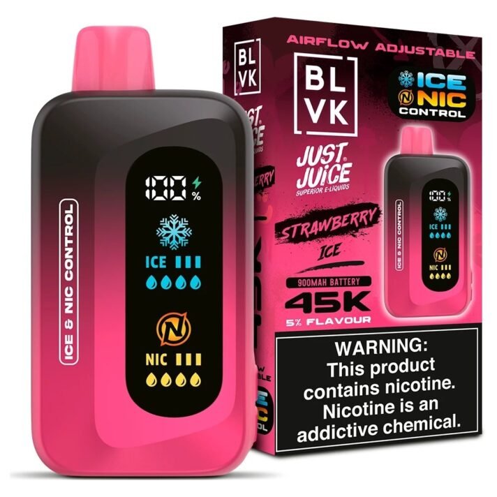 BLVK JUST JUICE 45K STRAWBERRY ICE
