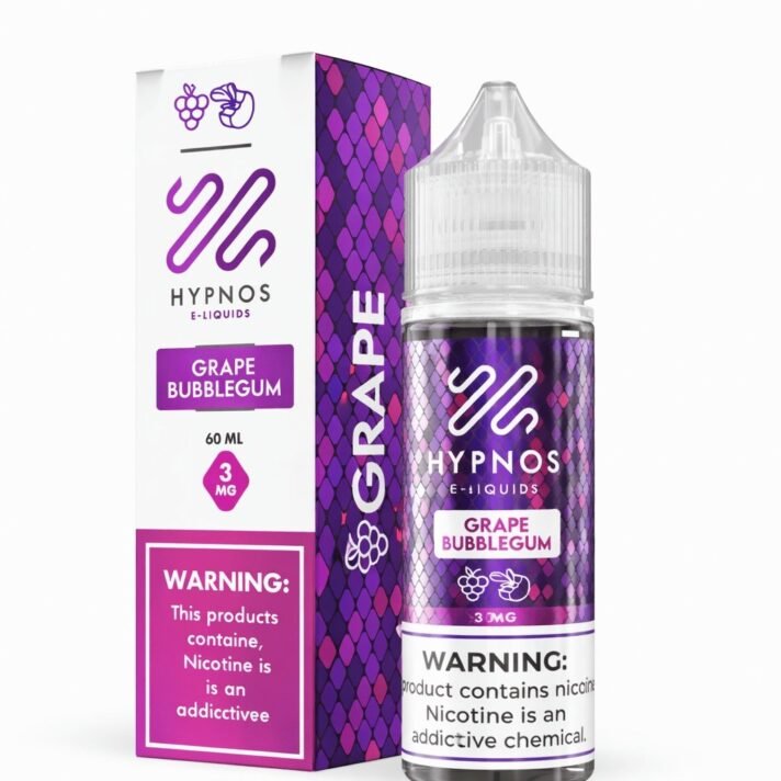 ESENCIA HYPNOS 60ML GRAPE BUBBLEGUM 3MG