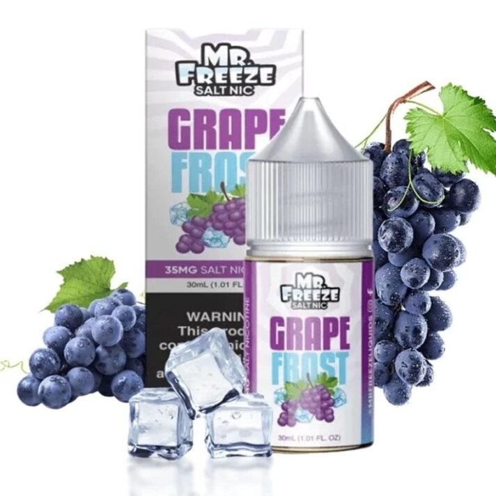 VAPE MR FREEZE SALT GRAPE FROST 35MG