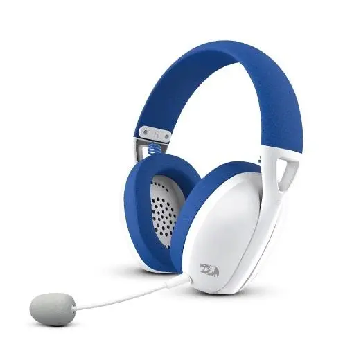 AURICULAR REDRAGON IRE PRO H848G WHITE/BLUE BT