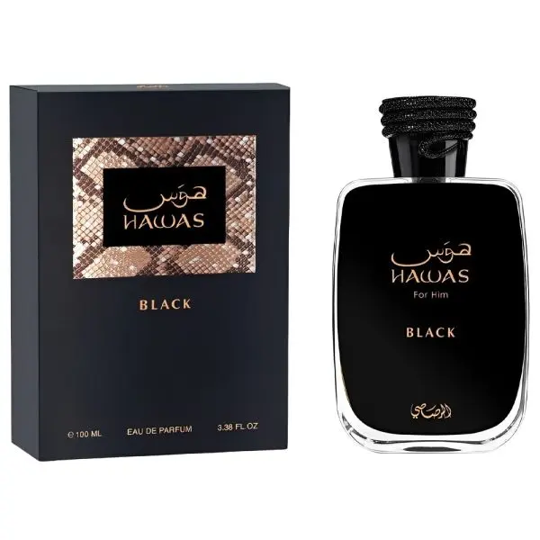 RASASI HAWAS BLACK MASC EDP 100ML