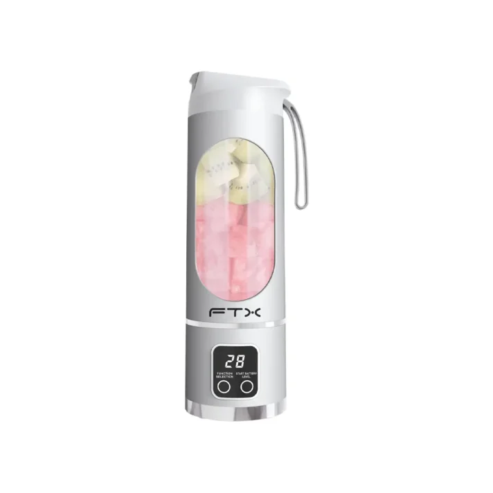 LICUADORA PORTATIL FTX 25W 450ML BLANCO