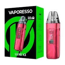 VAPORESSO LUXE X3 KIT SHERER RED