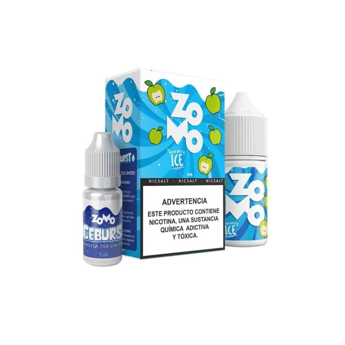 SALT ZOMO 30ML SALT GREEN APPLE ICE 20MG