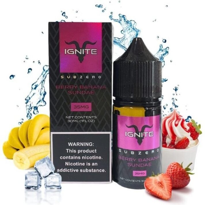 SALT IGNITE BERRY BANANA SUNDAE 35MG 30ML