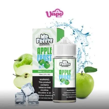 VAPE MR FREEZE APPLE FROST 3MG 100ML