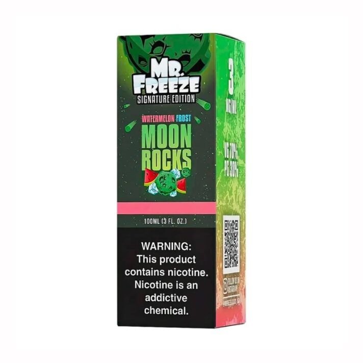 VAPE MR FREEZE MOON ROCKS WATERM FROST 3MG 100ML