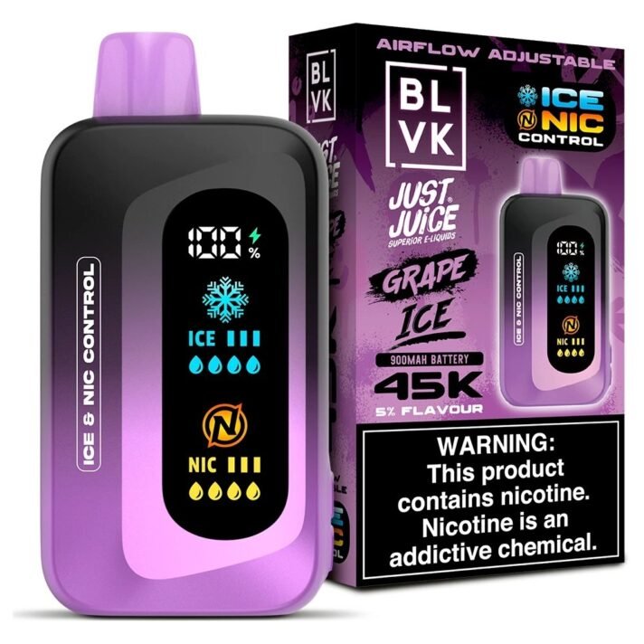 BLVK JUST JUICE 45K GRAPE ICE