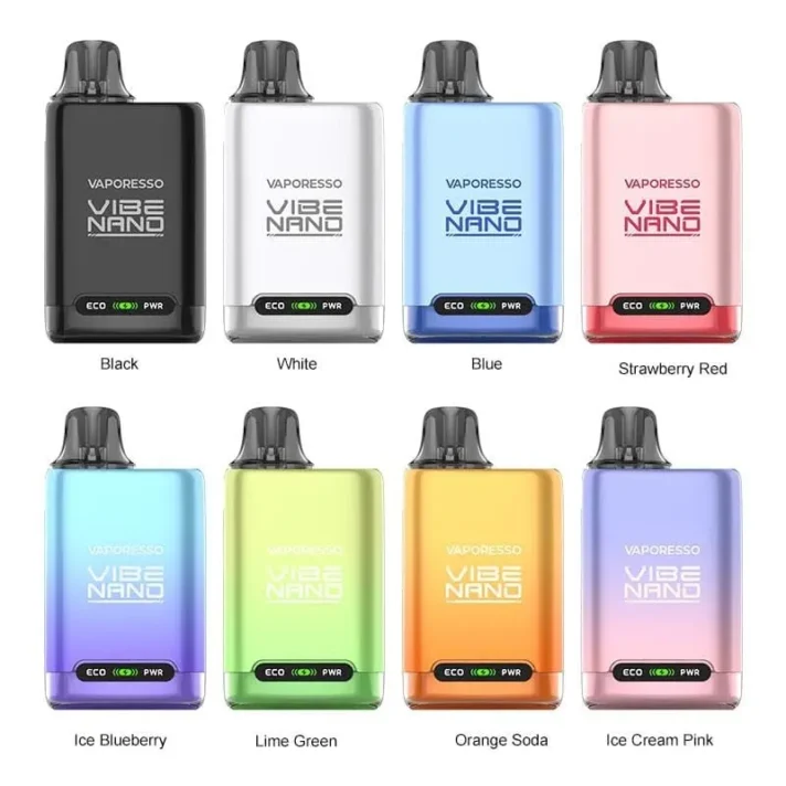 VAPORESSO VIBE NANO KIT STRAWBERRY RED