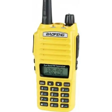 WALK TALK BAOFENG UV-82 DUAL BAND/5W/LCD AMARILLO