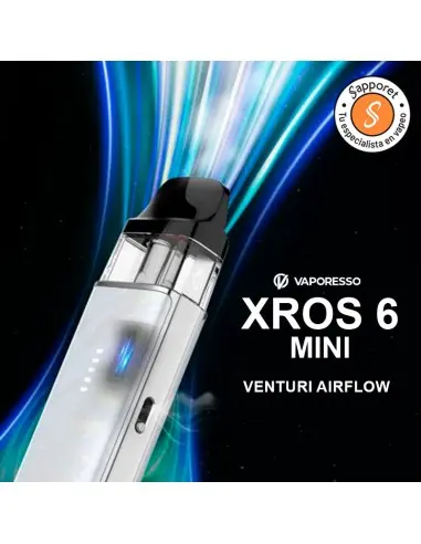 VAPORESSO XROS MINI 6 TITANIUM SILVER