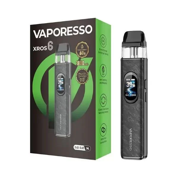 VAPORESSO XROS 6 CARBON FIBER GRAY