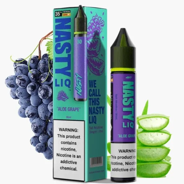 SALT NASTY 30ML NEW ALOE GRAPE 35MG