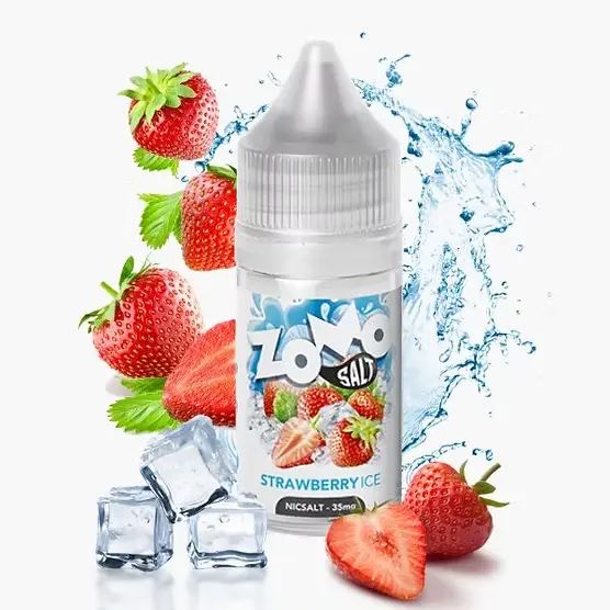 SALT ZOMO 30ML SALT STRAWBERRY ICE 20MG