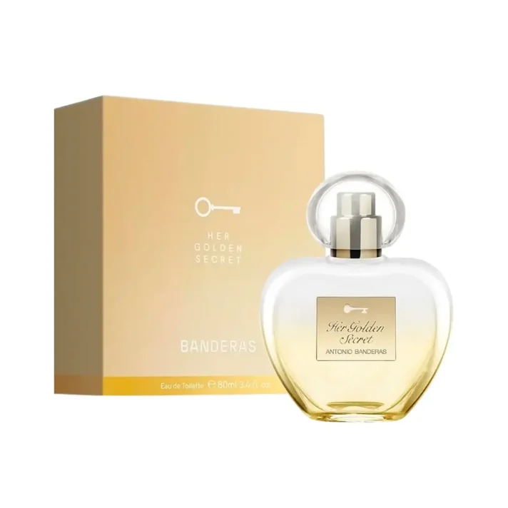ANTONIO BANDERAS HER GOLDEN SECRET EDT FEM 80ML