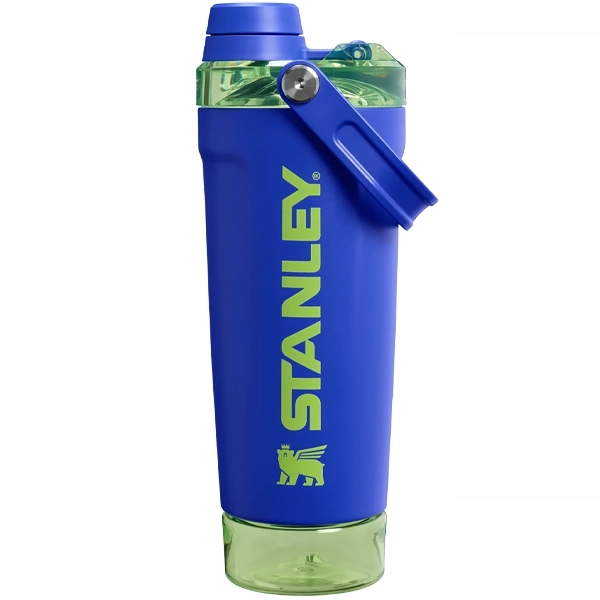 STANLEY ACTIVATE SHAKER BOTTLE 591ML COBALT CHARTREUSE